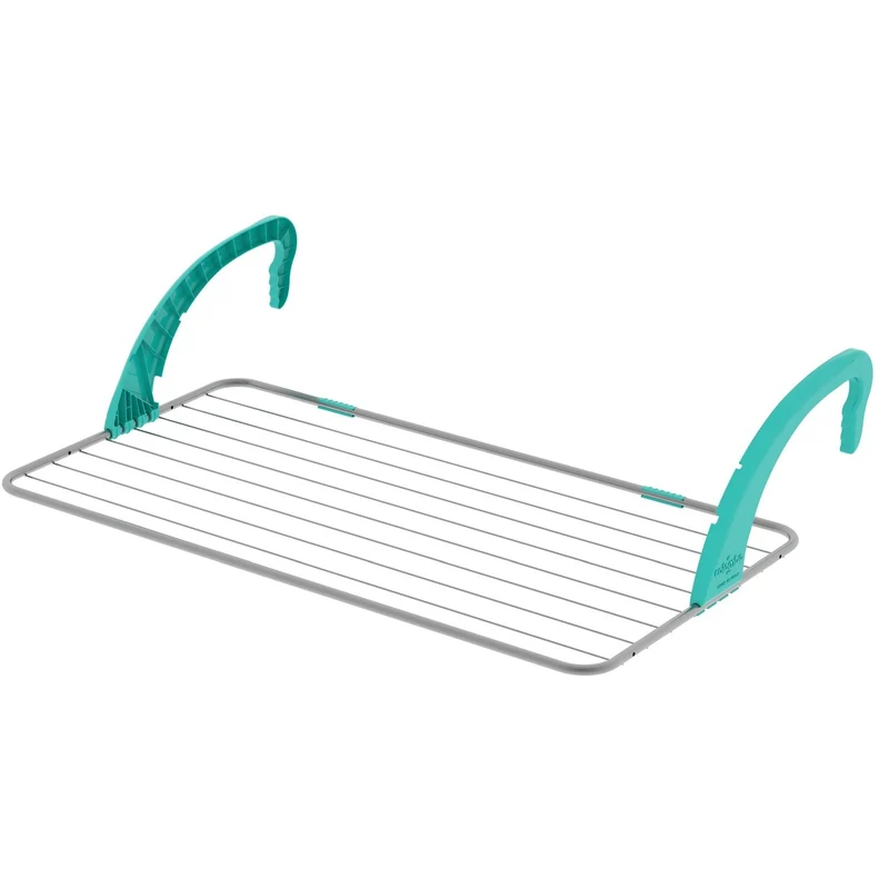 Colombo BALCONY 10 - Etendoir a linge pliable, Séchoir à linge, Longueur de séchage 10m, Etendoir à linge balcon, Capacité de linge 5kg