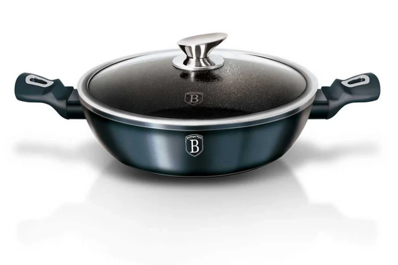 Berlinger Haus BH-1877 Pentola rivestita in granito color acquamarina da 28 cm