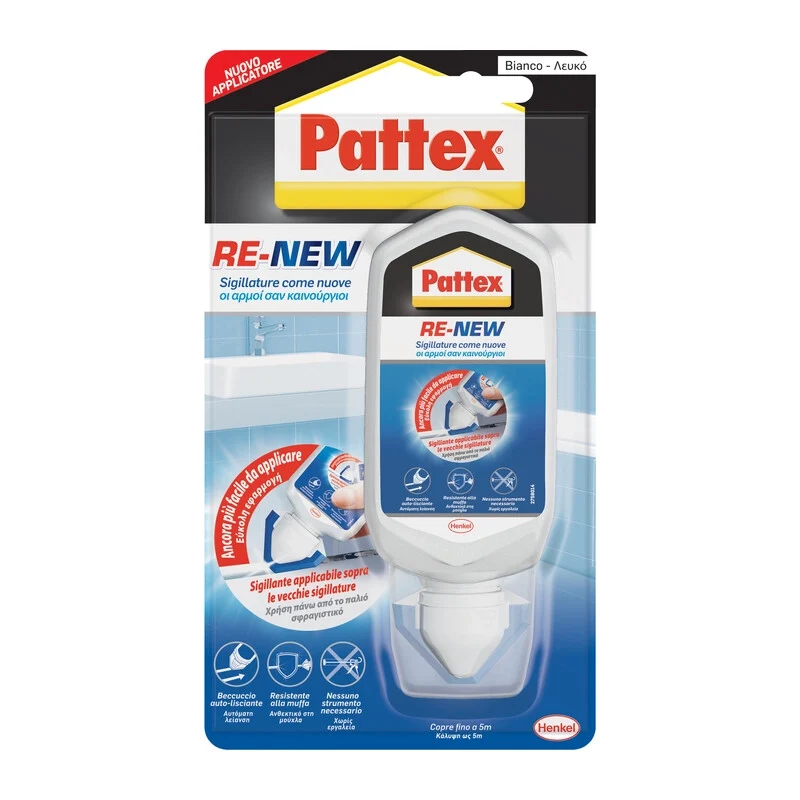 Bagno Re New Bianco 80 ml Pattex 12 Pezzi