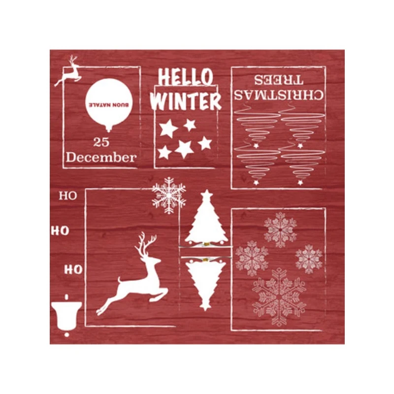Tovagliato Natale DIS.332 H140 20 ml