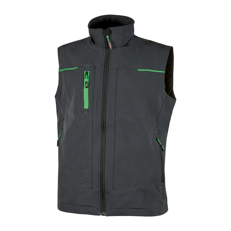 Power Gilet Saturn Grigio Verde Tg.xxl