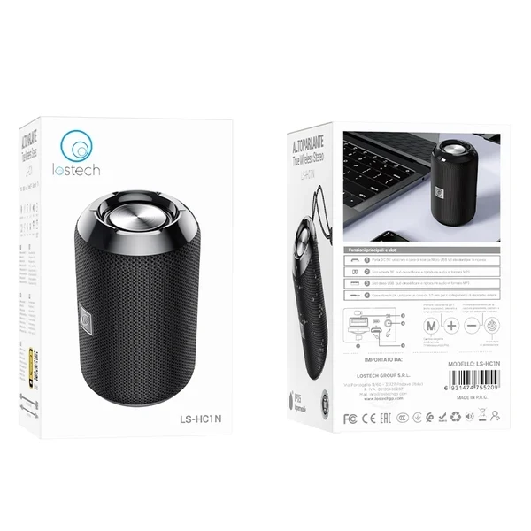 Altoparlante Ls HC1N Bluetooth True Wirel 4W Nero