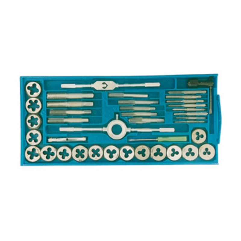 Maschi e Filiere 3 12MA Cromo Van Set 73780 Krino 40 Pezzi