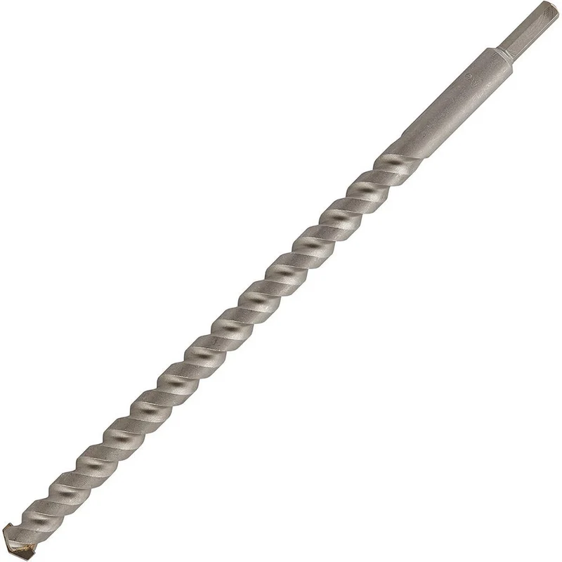 Punta per Mattoni Muro con Codolo Esagonale di Wolfcraft Formato: Ø 10 x 400 mm