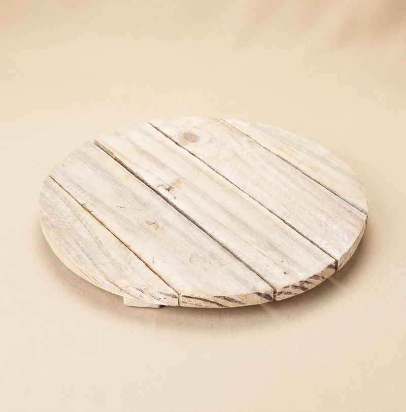 Vassoio tondo legno