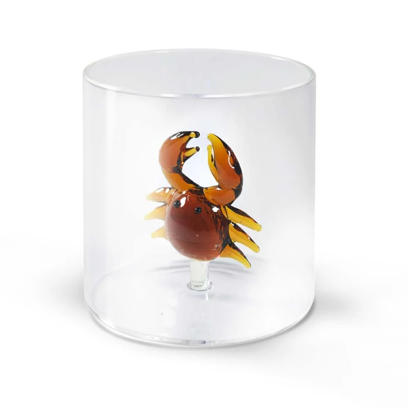 Bicchiere in vetro borosilicato - 250 ml / granchio