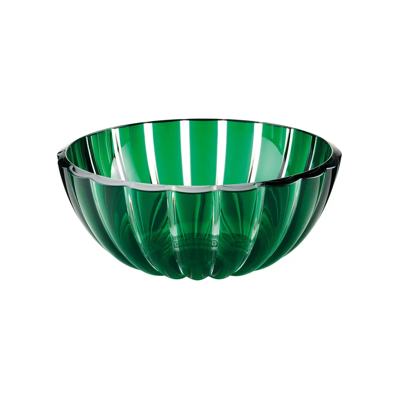 CONTENITORE "DOLCEVITA" 30 CM - COLOR EMERALD GREEN
