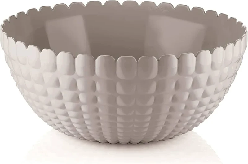 CONTENITORE "TIFFANY" 30 CM - COLOR GRIGIO TORTORA