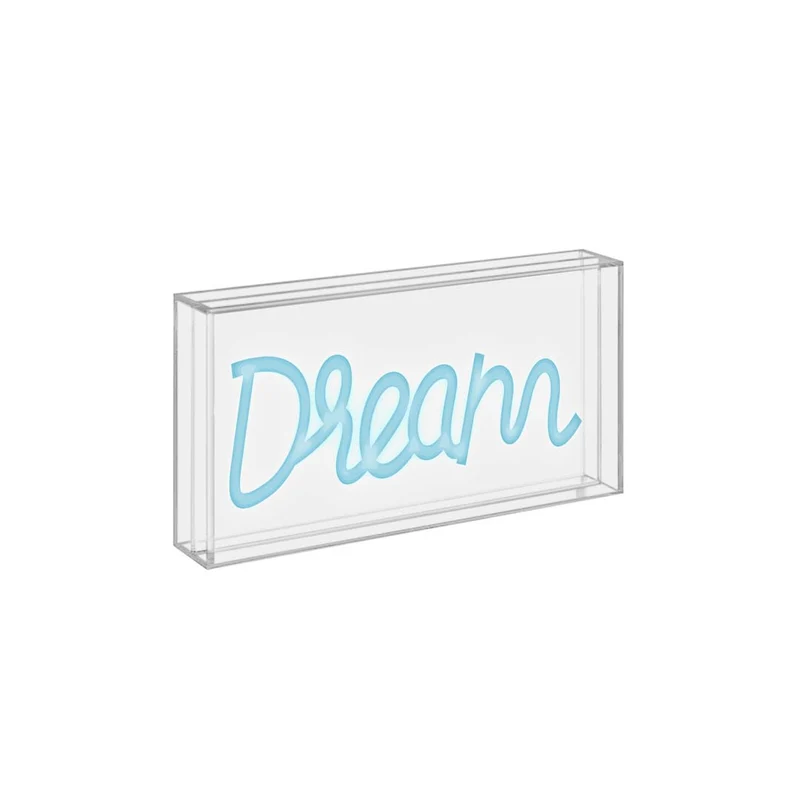 Wd Lifestyle Insegna Neon con scritta - 23x13 / DREAM