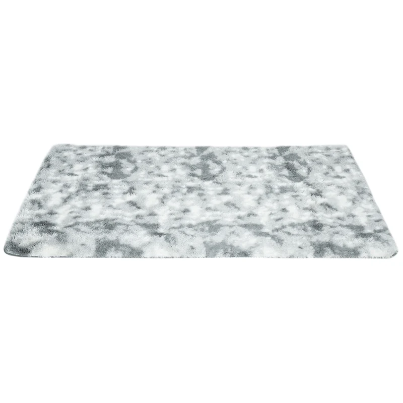 Easycomfort Tappeto Moderno in Poliestere per Camera e Salotto, 230x160cm, Grigio Chiaro