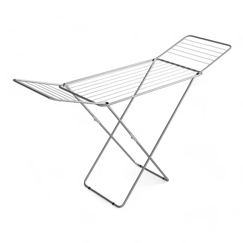 Stendibiancheria in acciaio verniciato con prolunghe ribaltabili 18 metri da stendere dimensioni 180x55x93 cm