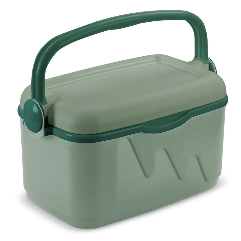 Frigorifero da viaggio Curver, ricaricabile, capacità 10L, verde