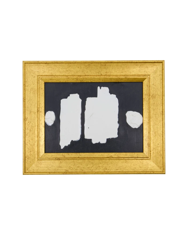 Wandobjekt, HDAgate, Schwarz;Beige