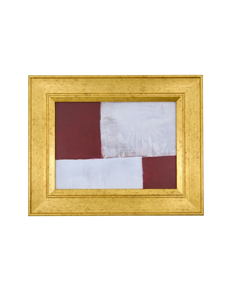 Wandobjekt, HDRuby, Rot;Beige