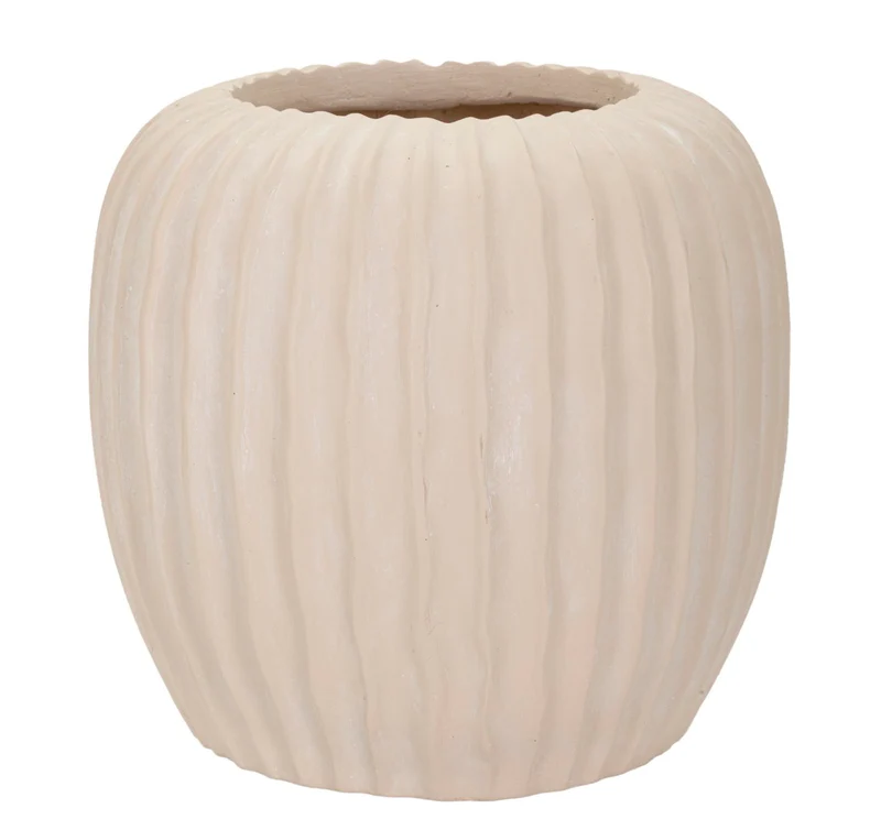 Vaso Mist Ø26,5x26 cm in Mgo Crema