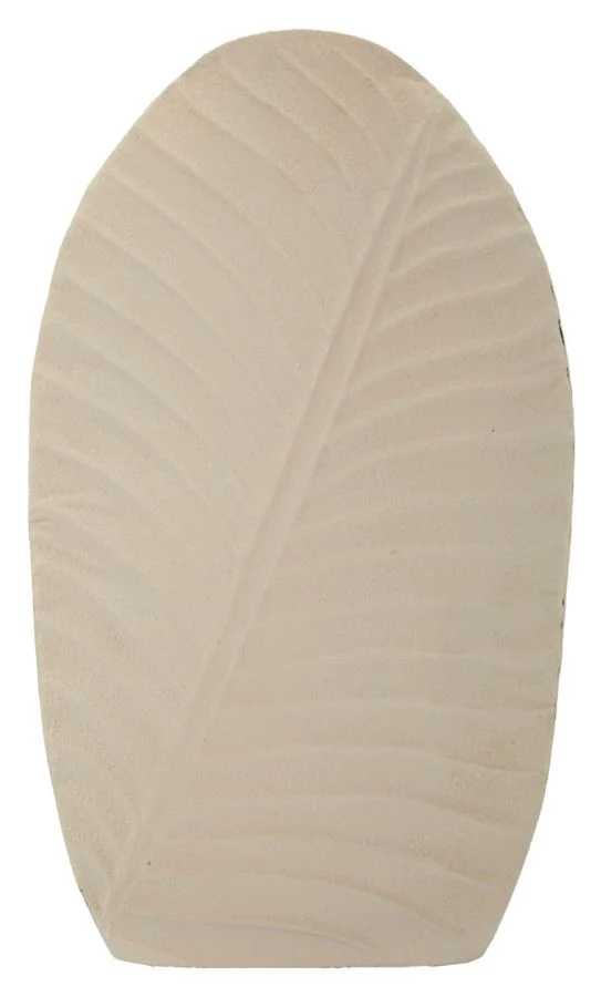 Vaso Dune Tall 26x11x41 cm in Ferro Crema