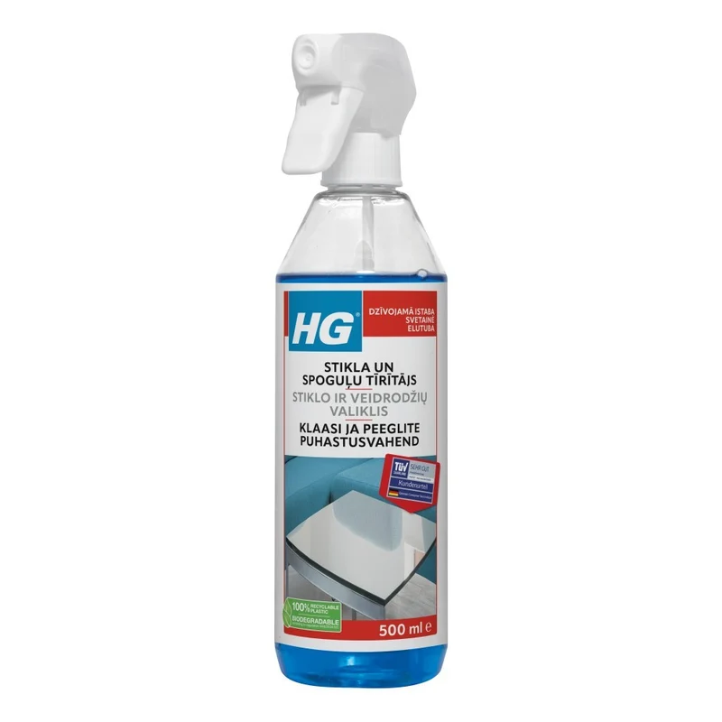 HG glass and mirror cleaner - 500 ml