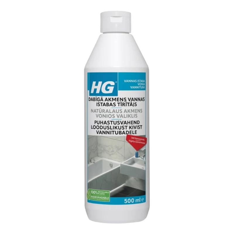 HG natural stone bathroom cleaner - 500 ml