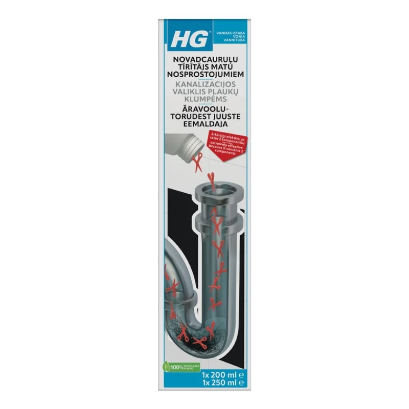 HG hair unblocker - 450 ml