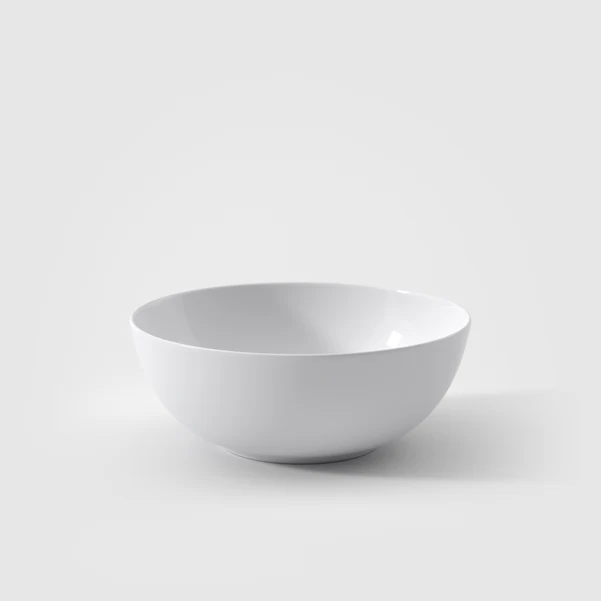Royal Scodella da pasta/portata bianca, 1,5 l, Premium Bone Porcelain 23 cm