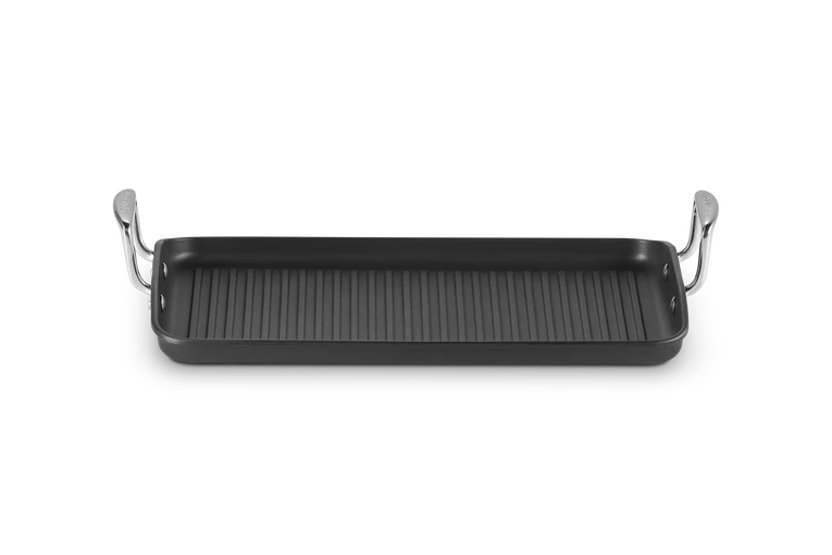 Grill grande rigato in alluminio antiaderente35 cm