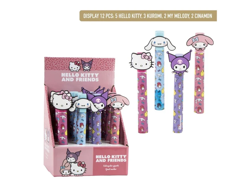 Hello kitty evidenziatore maxi assortiti