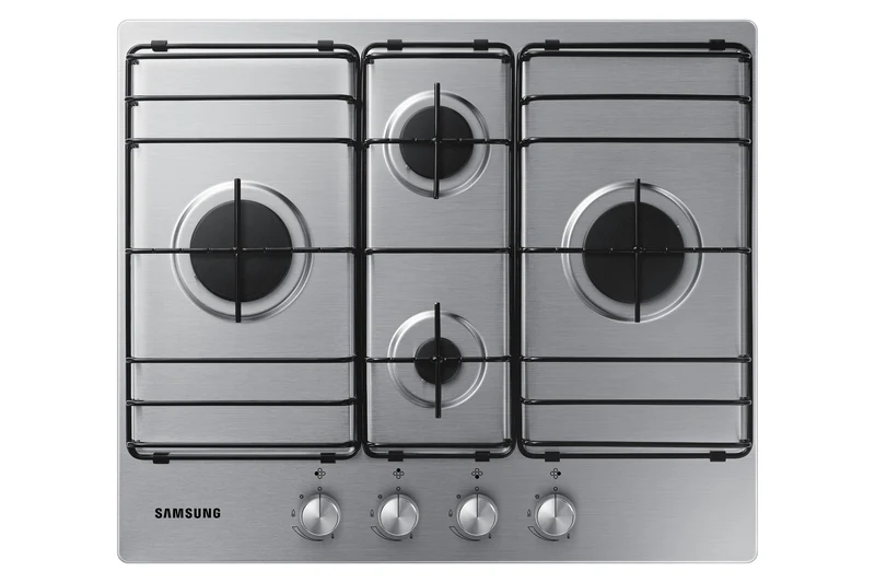 Piano Cottura a Gas Da Incasso Samsung NA64H3110BS 60cm 4 Fornello(i)