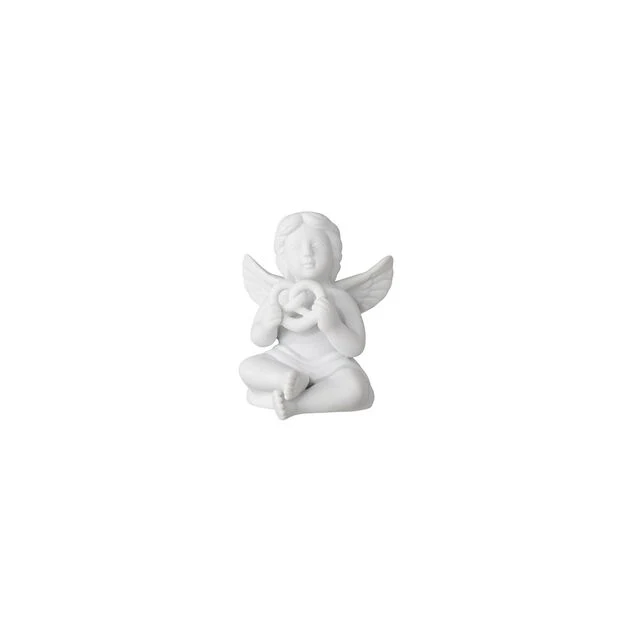 Angeli Bianco Opaco Angelo con il pretzel