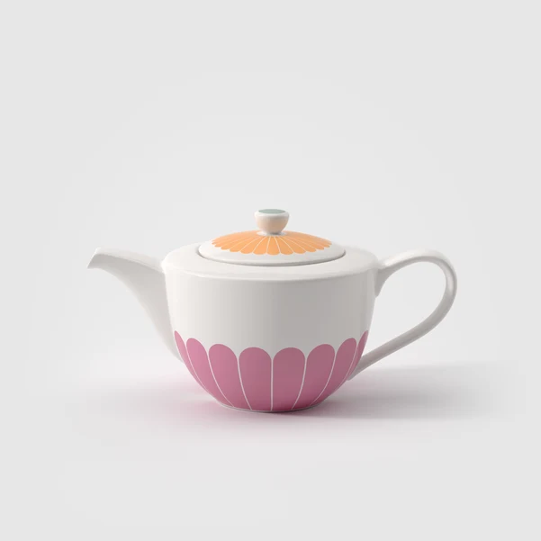 Fleur Teiera multicolore, Premium Porcelain