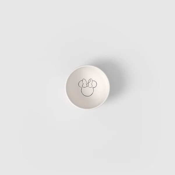 Manufacture - Mickey Mouse Ciotolina portasalse bianco, Premium Porcelain