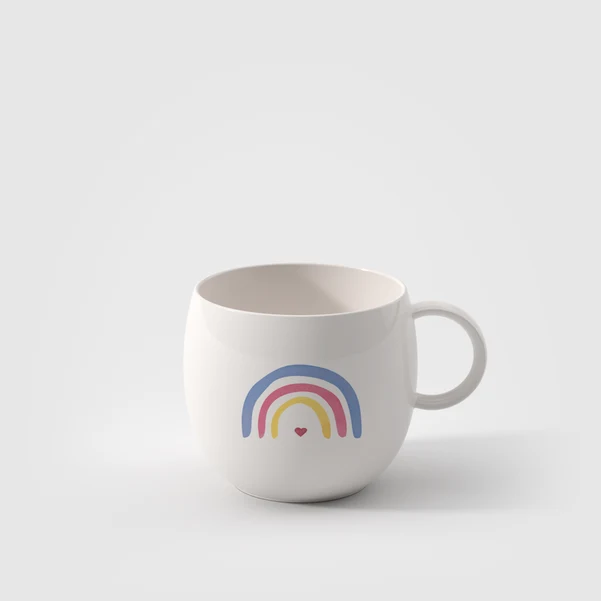 With Love Tazza con manico bianca, 290 ml
