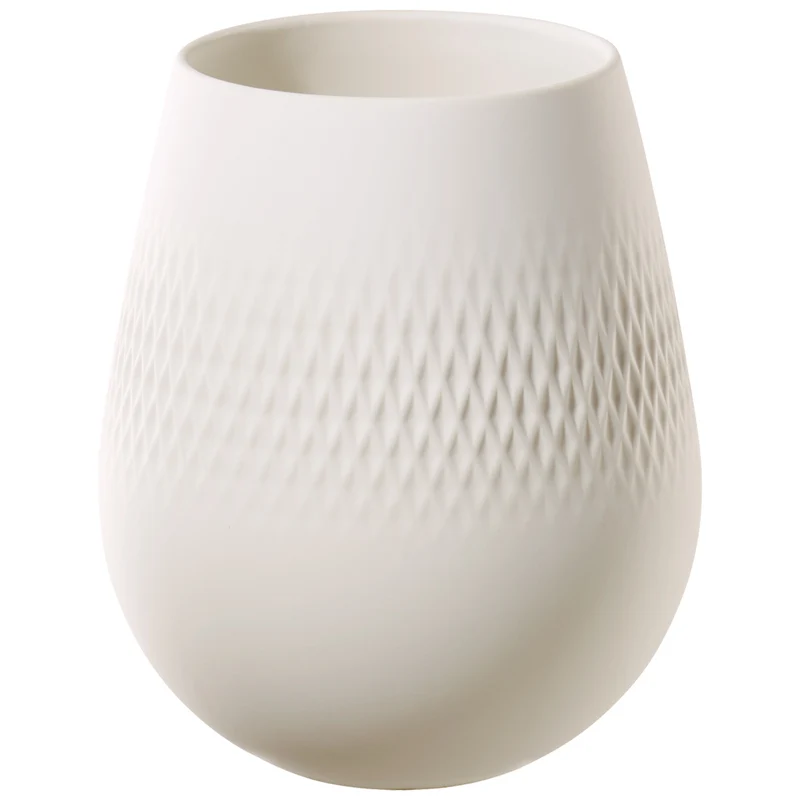 Manufacture Collier blanc Vaso Carré piccolo 124 mm, 1100 ml
