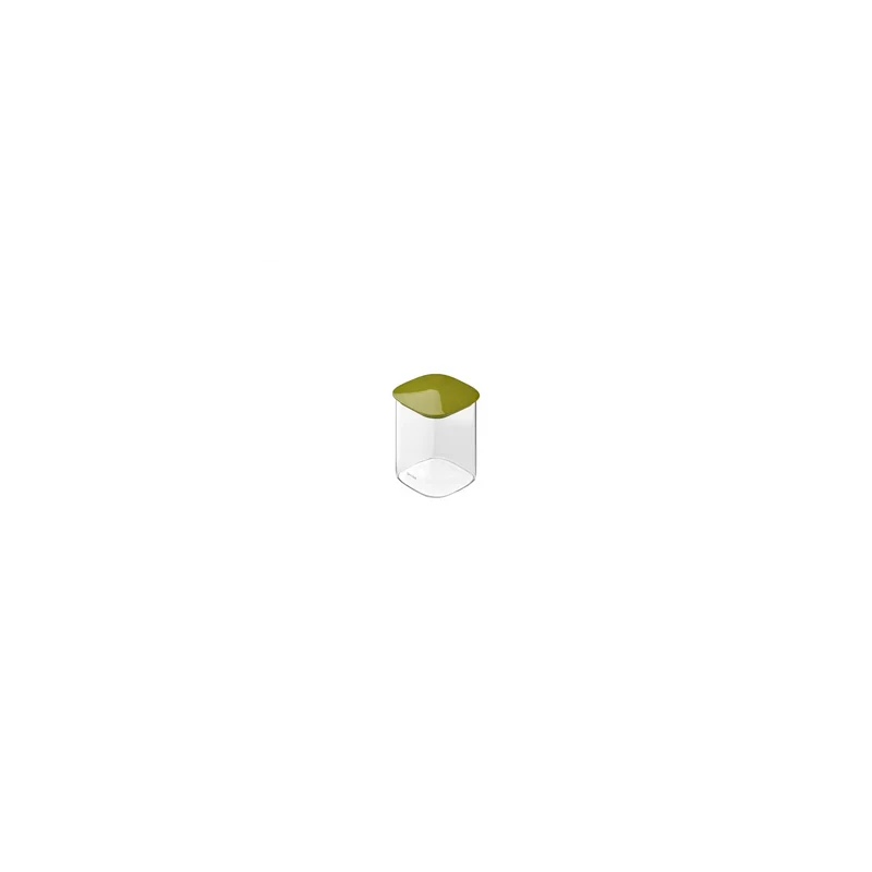 Barattolo Quadrato In Vetro Fresh&Style -M avocado green