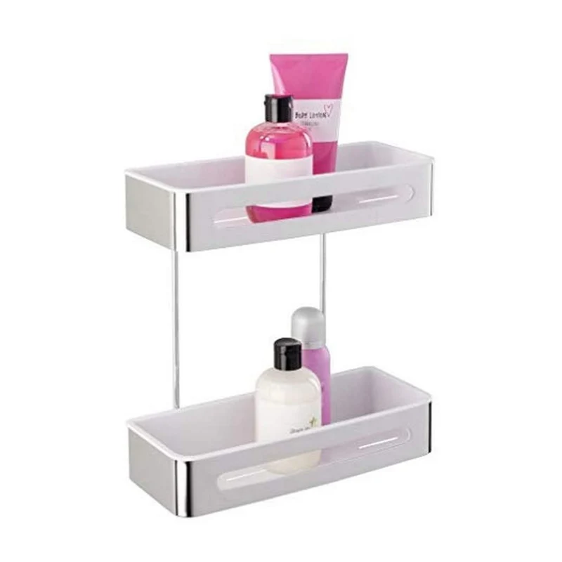 Scaffale 2 Piani Premium Plus In Acciaio Inox