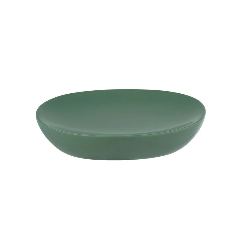 Porta Sapone Olinda Verde In Ceramica