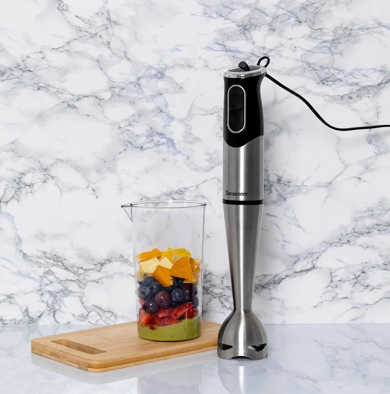 Frullatore a immersione Elettrodomestici Linea Acciaio W 400
