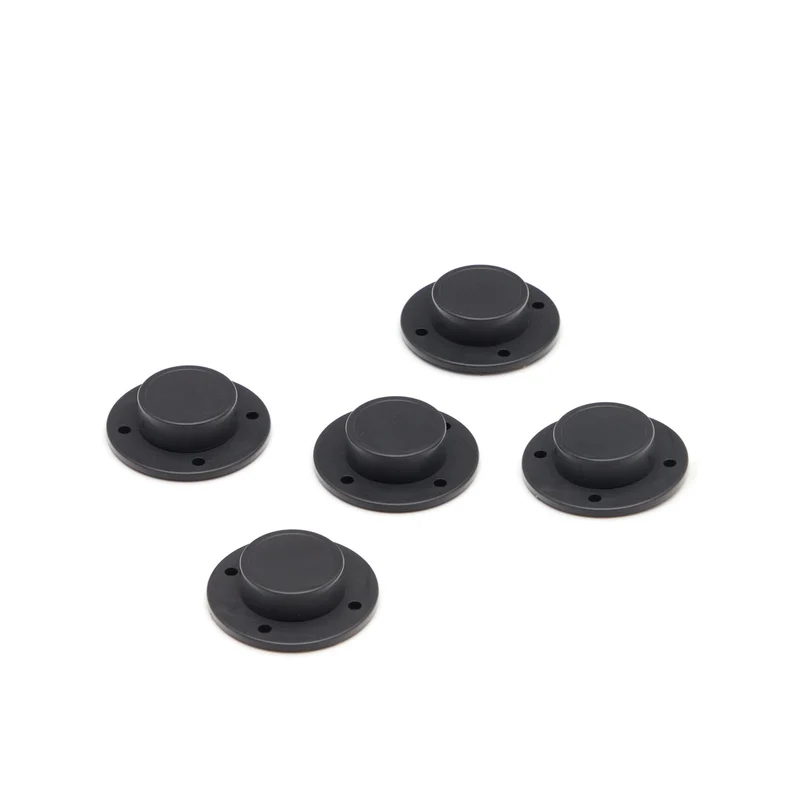 Set aus 5 verstellbaren Beinen mit Klebefläche für Litto Regal.