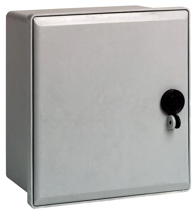 Cassetta per Contatore Energia Elettrica CC13 2 Posti in Vetroresina RAL 7001