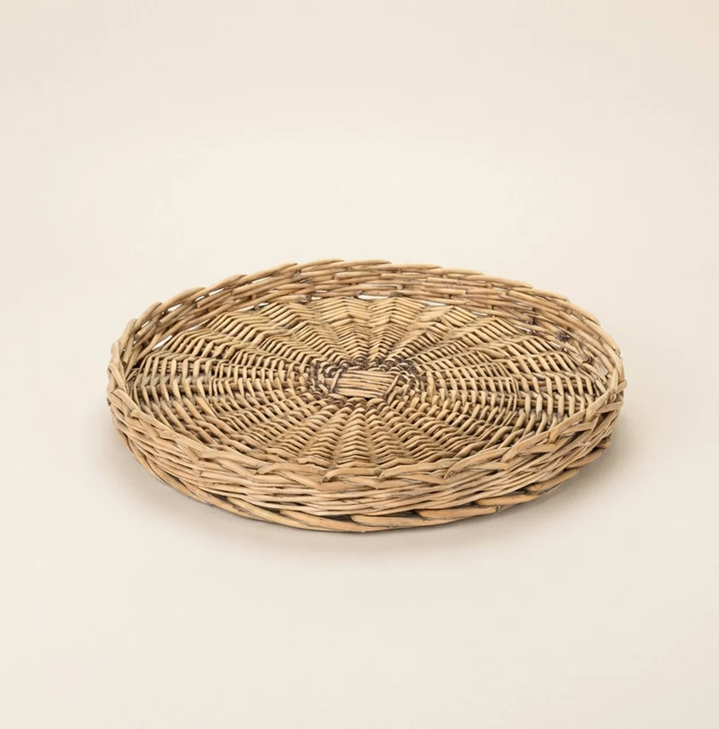 Vassoio vimini 43cm