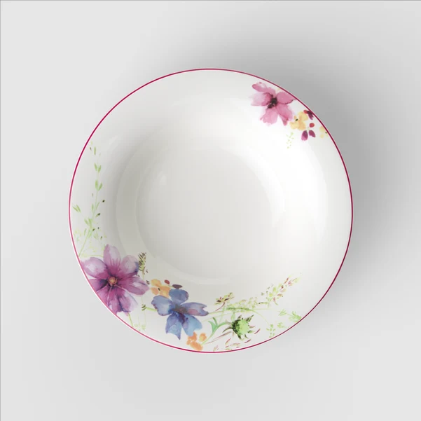Mariefleur Piatto fondo multicolore, Ø23,1 cm, Premium Porcelain