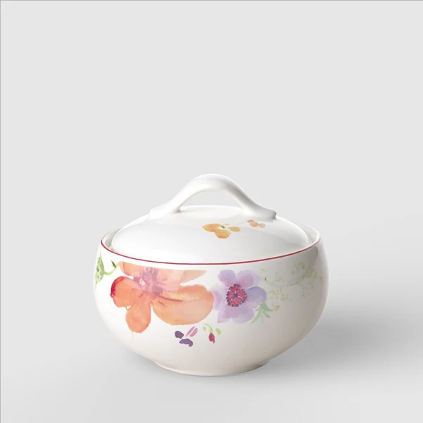 Mariefleur Zuccheriera multicolore, 370 ml, Premium Porcelain