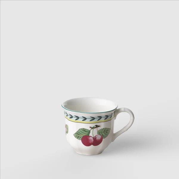 French Garden Tazzina da caffè multicolore, 80 ml, Premium Porcelain