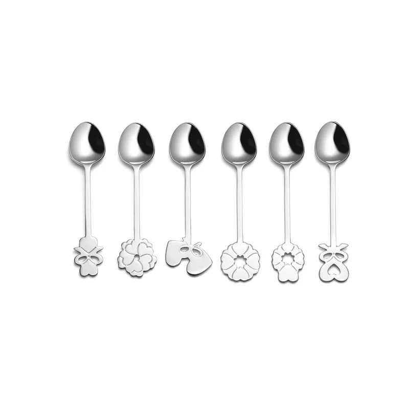 SET 6 CUCCHIAINI 'LOVE' "CUTLERY"