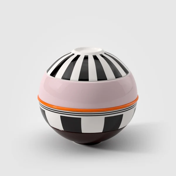 La petite Boule Set per l'aperitivo multicolore, Premium Porcelain