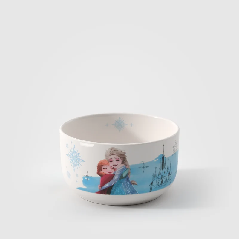 Disney Frozen Ciotola per cereali per bambini in porcellana