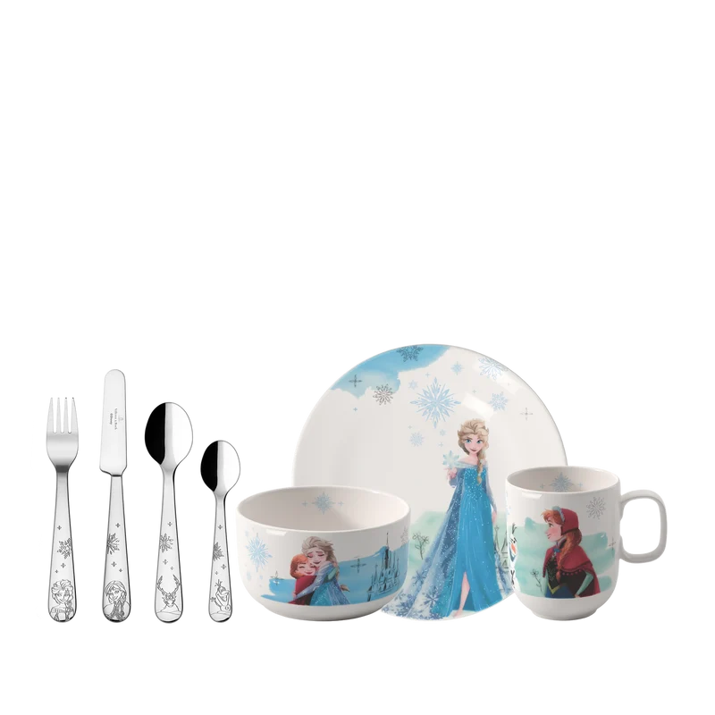 Disney Frozen Set di stoviglie per bambini 7 pz. in porcellana