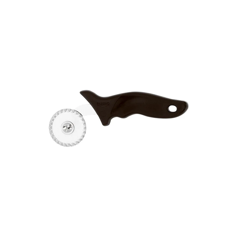 Rotella taglia pasta ondulata in acciaio inox - manico polipropilene - 5,5 cm