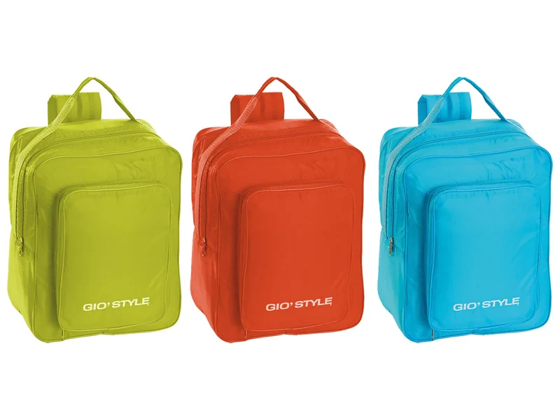 FIESTA - ZAINO TERMICO LT.17 H.34 COLORI VERDE-AZZURRO-ROSSO