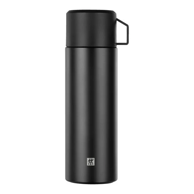 THERMO Bottiglia termica in Acciaio Inox - 1 l Nero