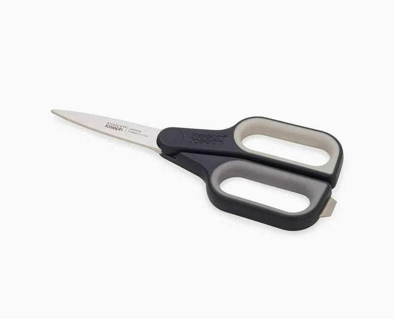 Forbici CutPlus grigie con taglierino integrato